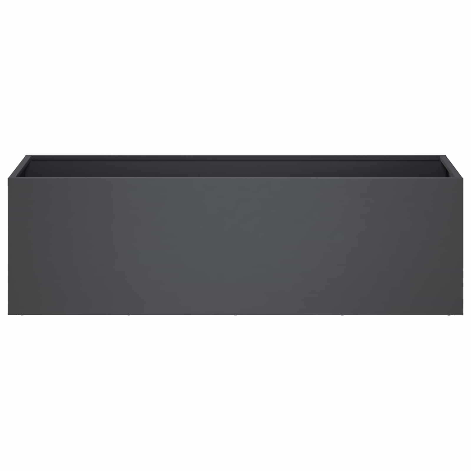 Plantenbak Antraciet 100 x 30 x 30 cm Koudgewalst staal