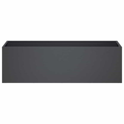 Plantenbak Antraciet 100 x 30 x 30 cm Koudgewalst staal