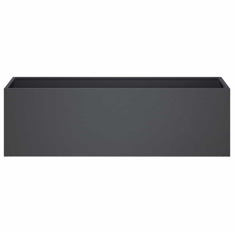 Plantenbak Antraciet 100 x 30 x 30 cm Koudgewalst staal