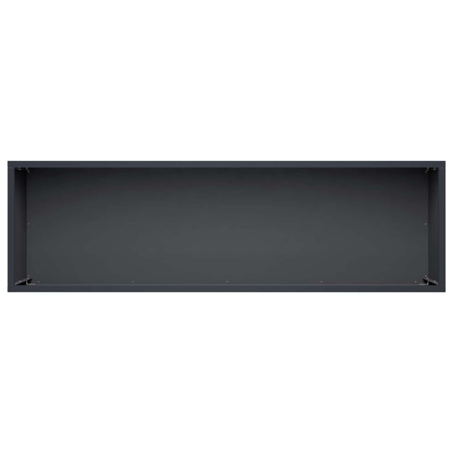 Plantenbak Antraciet 100 x 30 x 30 cm Koudgewalst staal