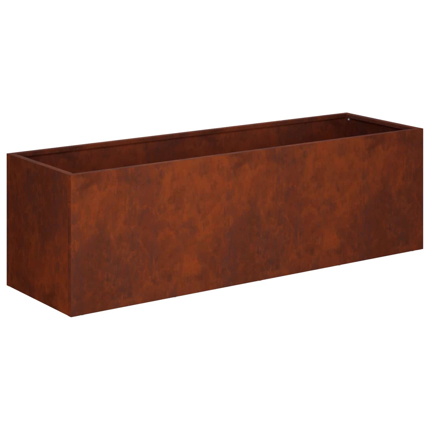 Plantenbak Roestkleurig 100 x 30 x 30 cm weervast staal