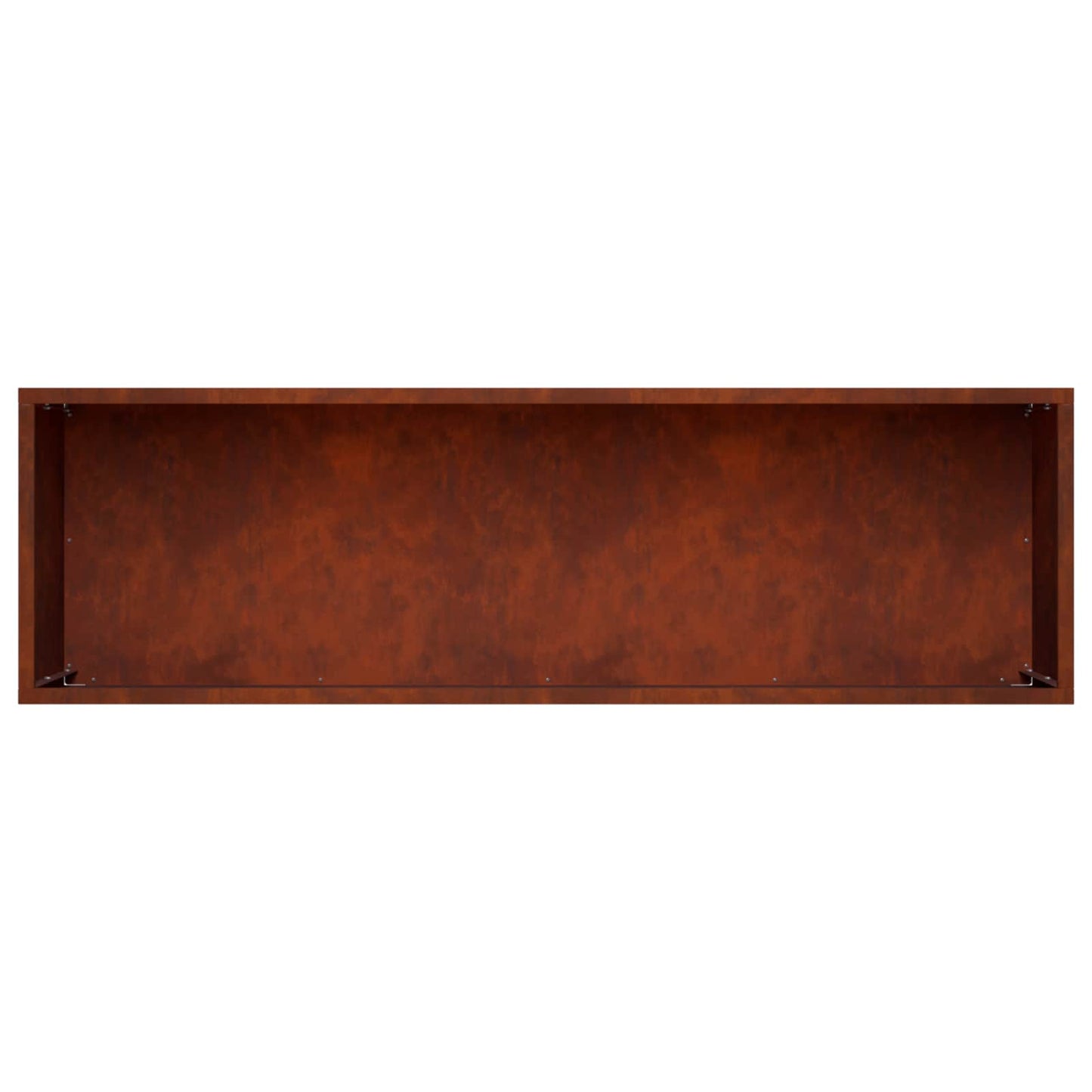 Plantenbak Roestkleurig 100 x 30 x 30 cm weervast staal