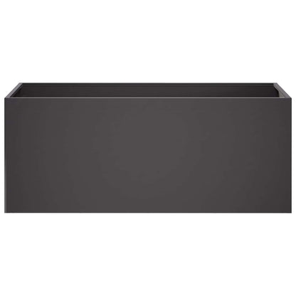 Plantenbak Zwart 80 x 40 x 40 cm Koudgewalst staal