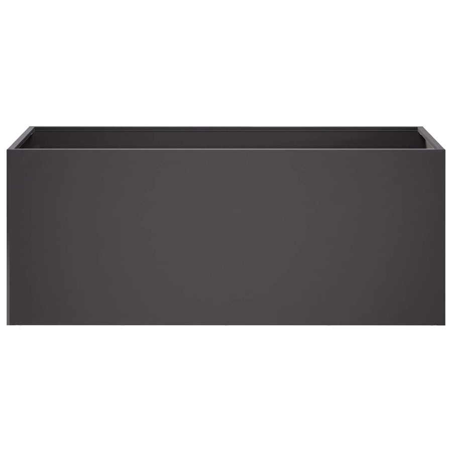 Plantenbak Zwart 80 x 40 x 40 cm Koudgewalst staal