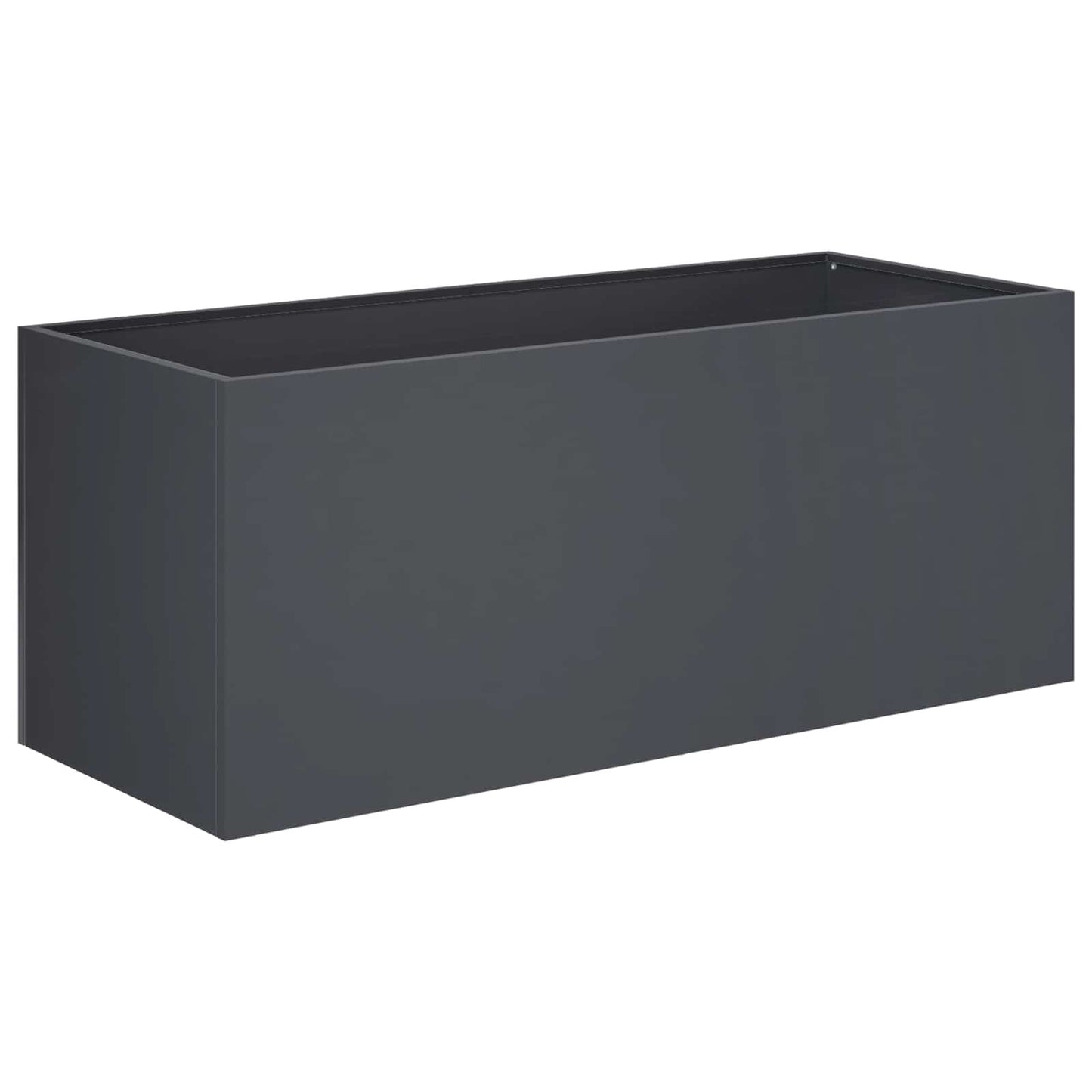 Plantenbak Antraciet 80 x 40 x 40 cm Koudgewalst staal