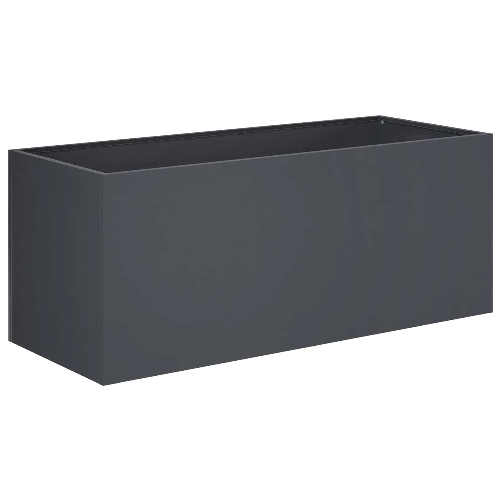 Plantenbak Antraciet 80 x 40 x 40 cm Koudgewalst staal