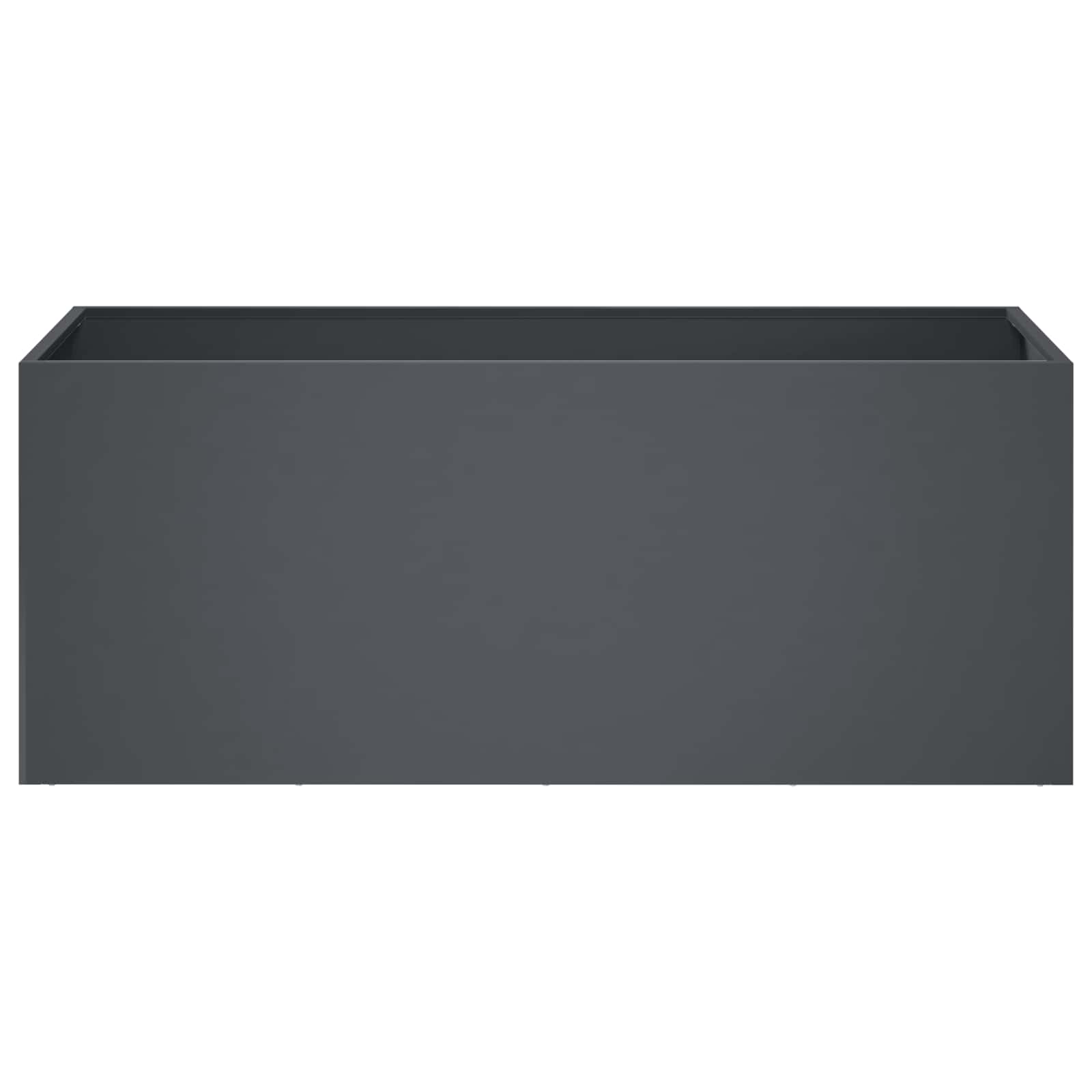Plantenbak Antraciet 80 x 40 x 40 cm Koudgewalst staal