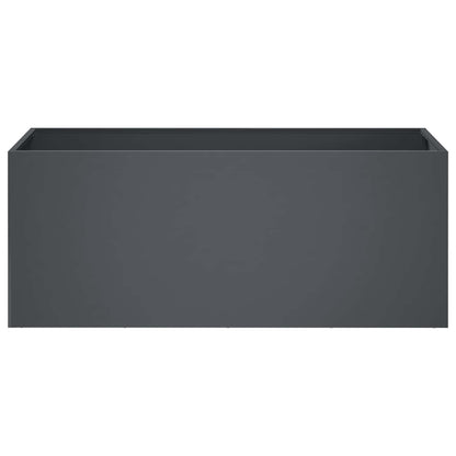 Plantenbak Antraciet 80 x 40 x 40 cm Koudgewalst staal