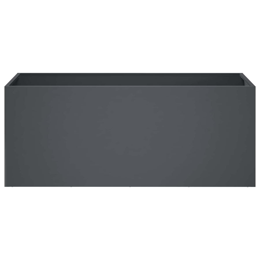Plantenbak Antraciet 80 x 40 x 40 cm Koudgewalst staal