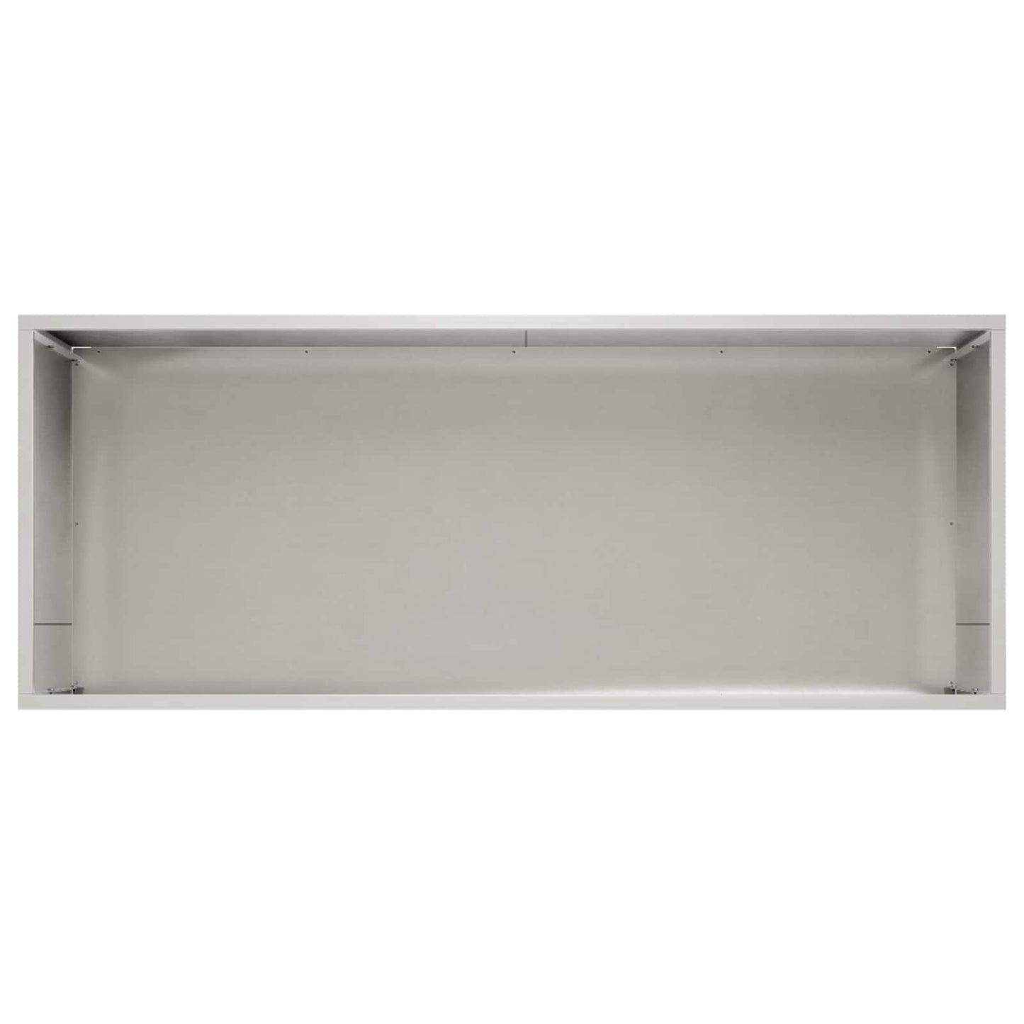 Plantenbak zilver 80 x 40 x 40 cm Roestvrij staal