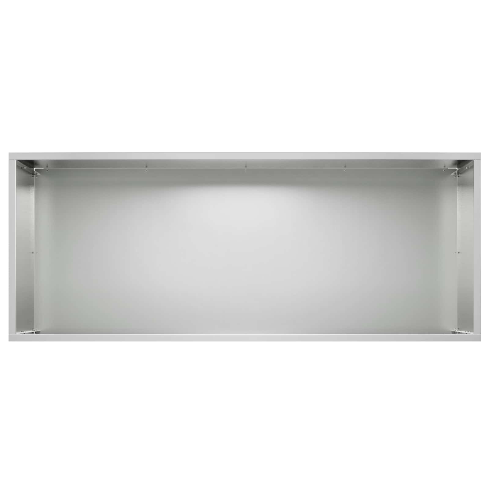 Plantenbak zilver 80 x 40 x 40 cm Gegalvaniseerd staal