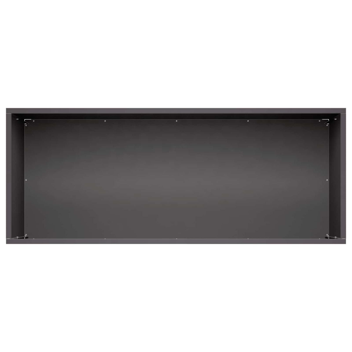 Plantenbak 2 st Zwart 100 x 40 x 40 cm Koudgewalst staal