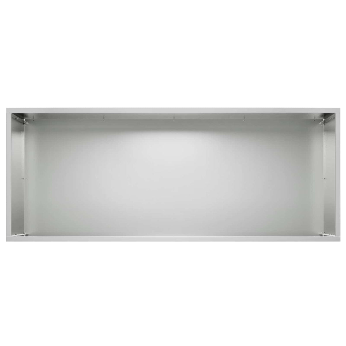 Plantenbak zilver 100 x 40 x 40 cm Gegalvaniseerd staal