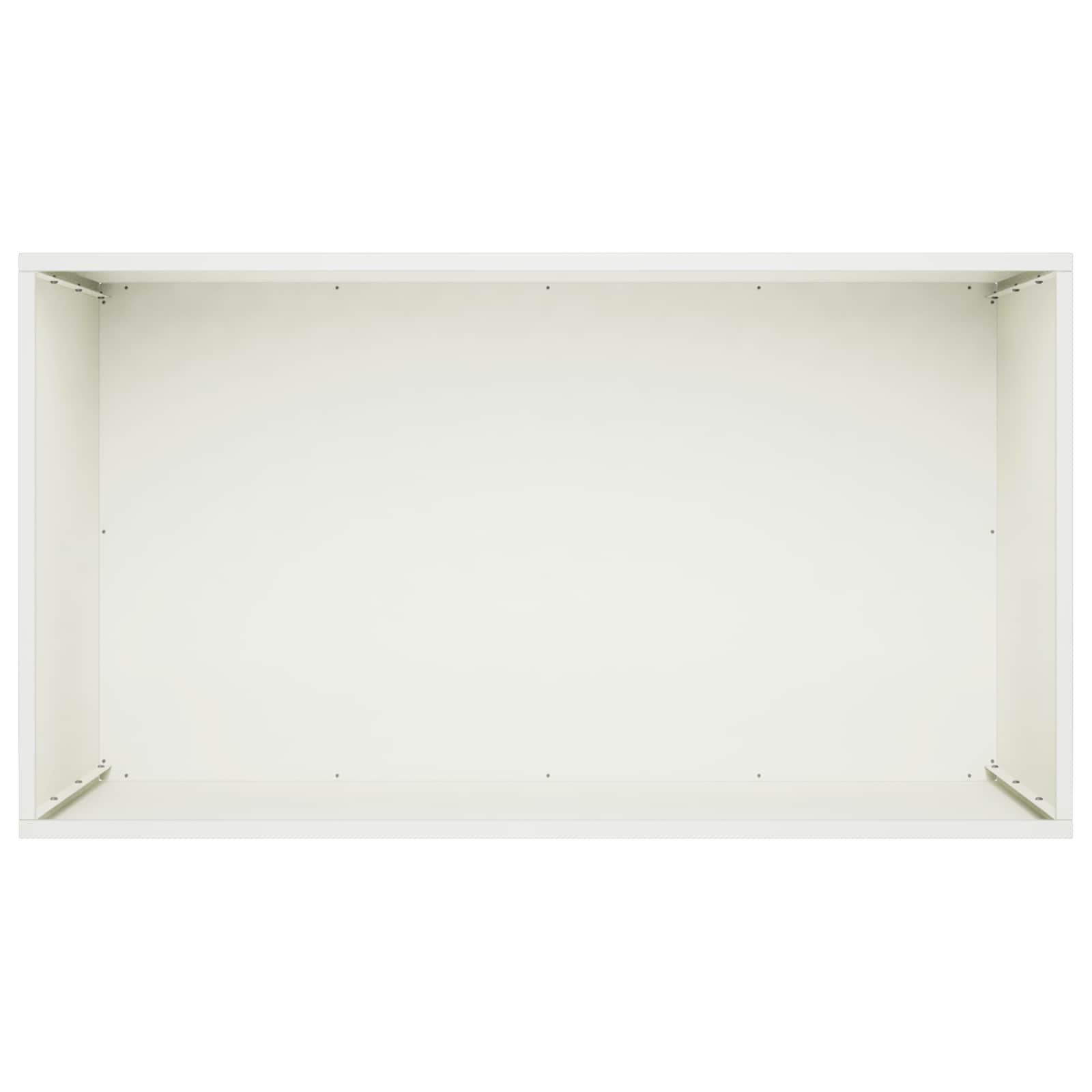 Plantenbak Wit 80 x 50 x 50 cm Koudgewalst staal