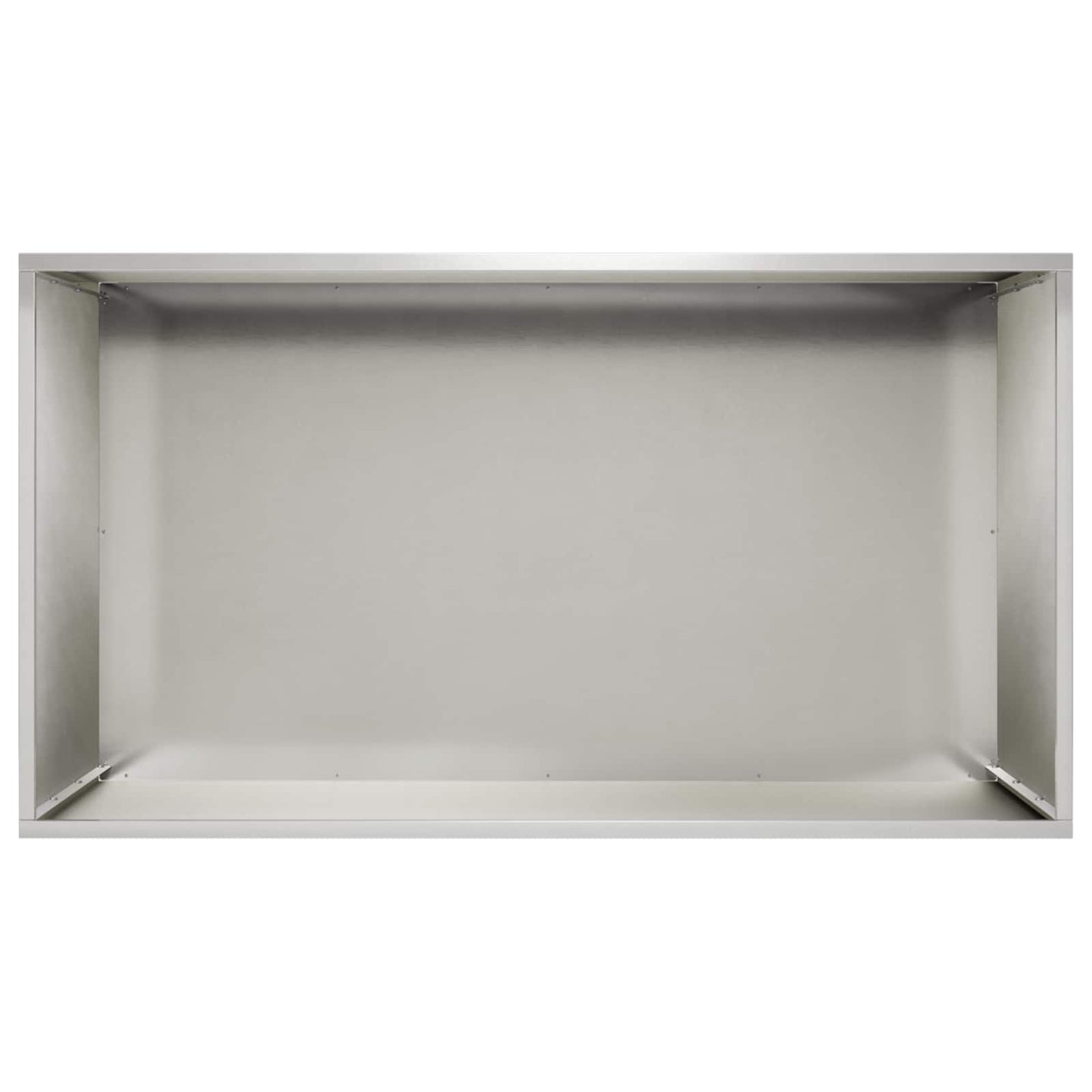 Plantenbak 2 st zilver 80 x 50 x 50 cm Roestvrij staal