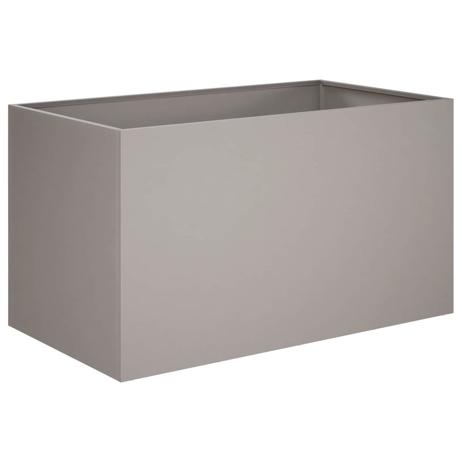 Plantenbak Roestkleurig 80 x 50 x 50 cm weervast staal