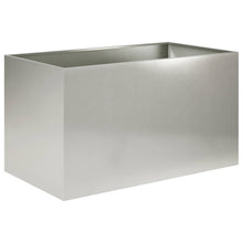 Plantenbak zilver 100 x 50 x 50 cm Roestvrij staal