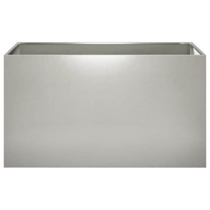 Plantenbak zilver 100 x 50 x 50 cm Roestvrij staal