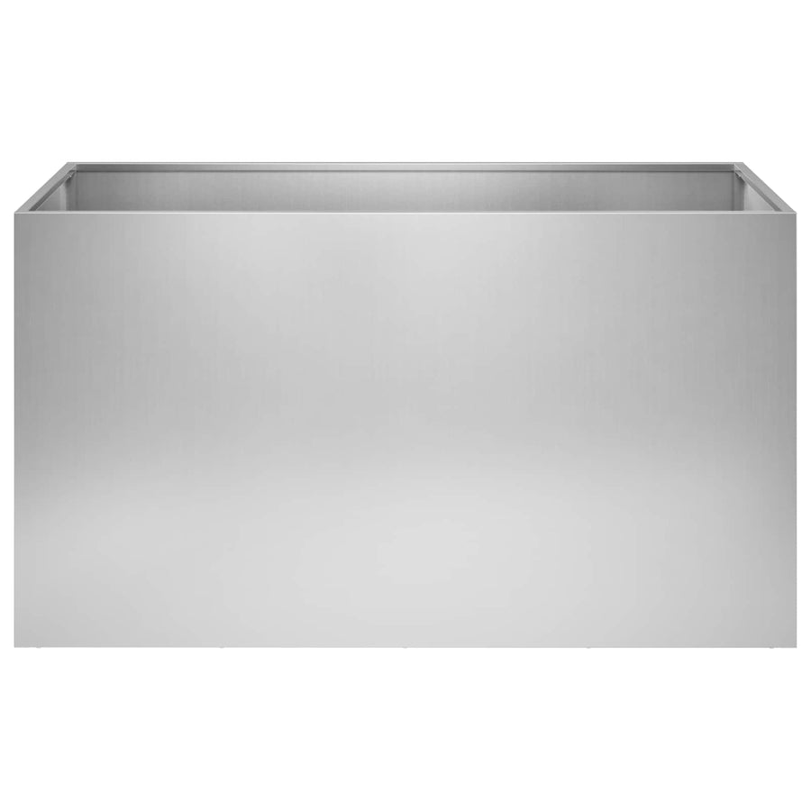 Plantenbak zilver 100 x 50 x 50 cm Gegalvaniseerd staal