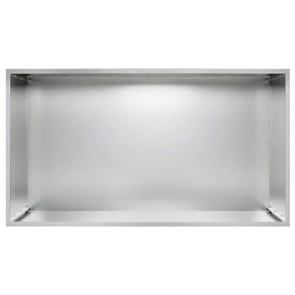 Plantenbak zilver 100 x 50 x 50 cm Gegalvaniseerd staal