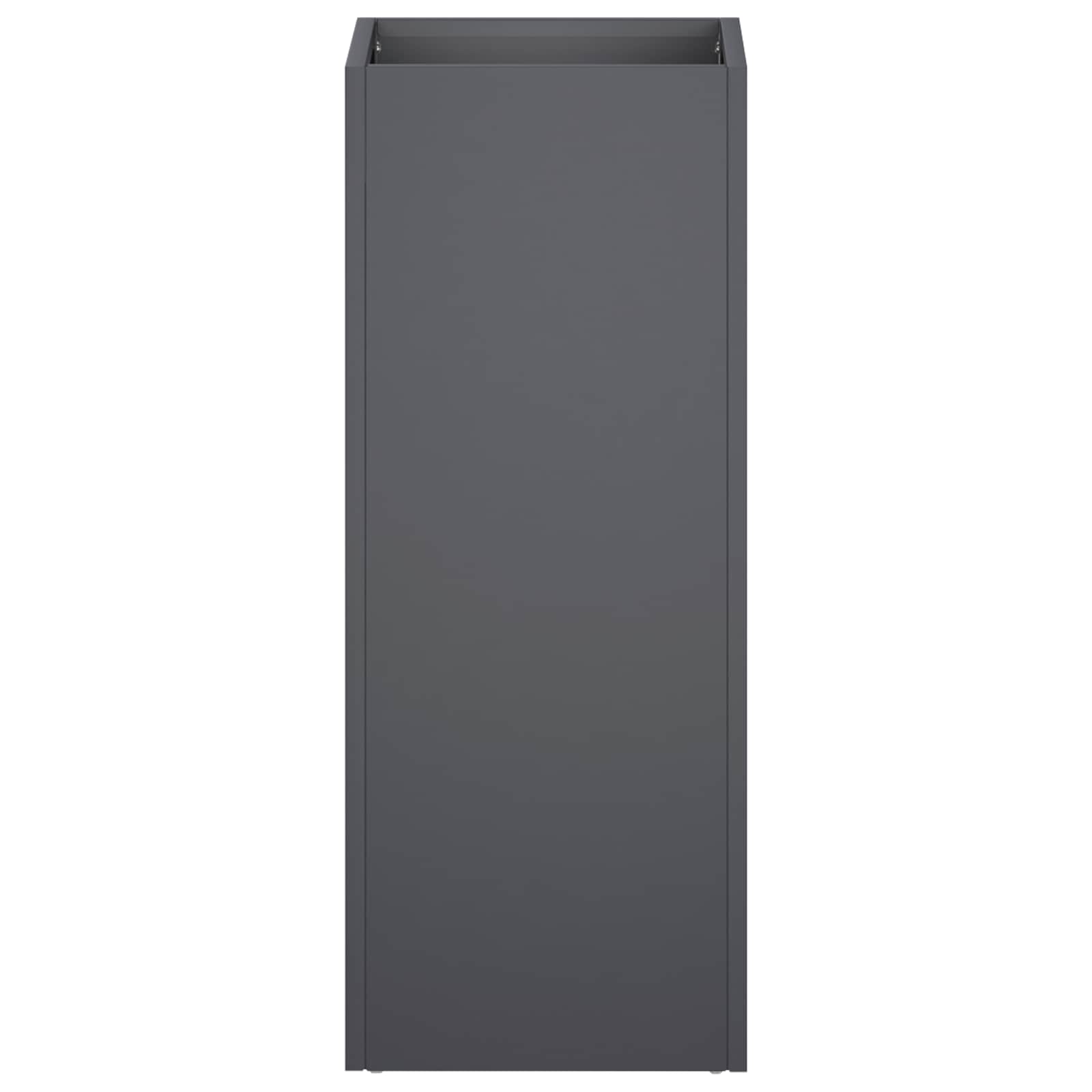 Plantenbak Antraciet 20 x 20 x 40 cm Koudgewalst staal