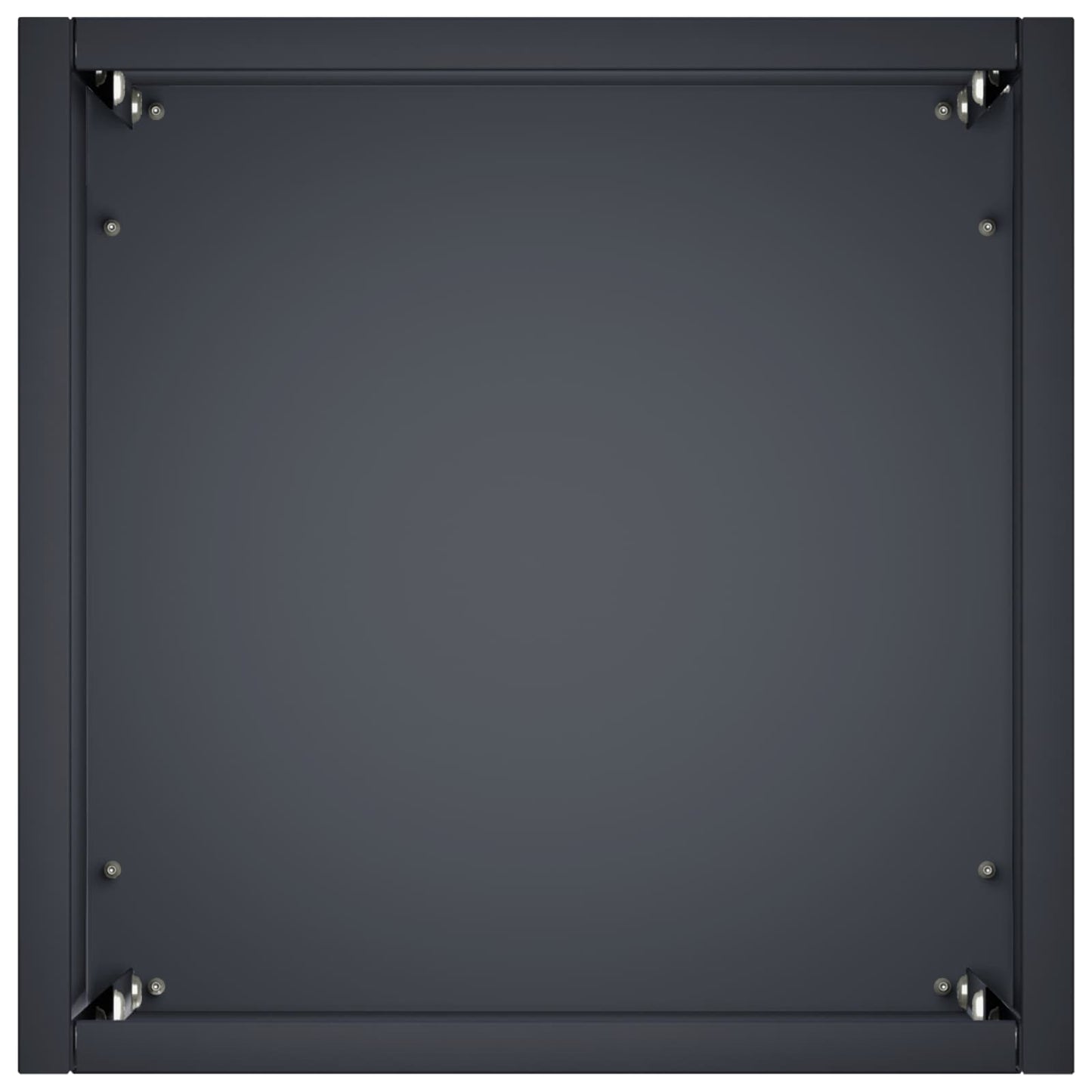 Plantenbak Antraciet 20 x 20 x 40 cm Koudgewalst staal
