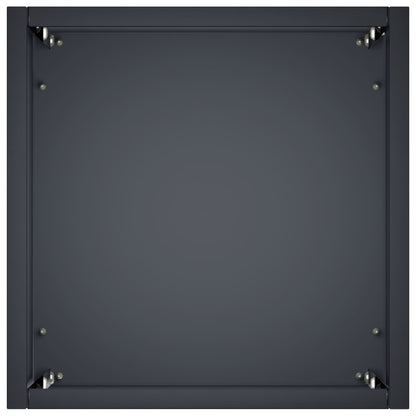 Plantenbak Antraciet 20 x 20 x 40 cm Koudgewalst staal