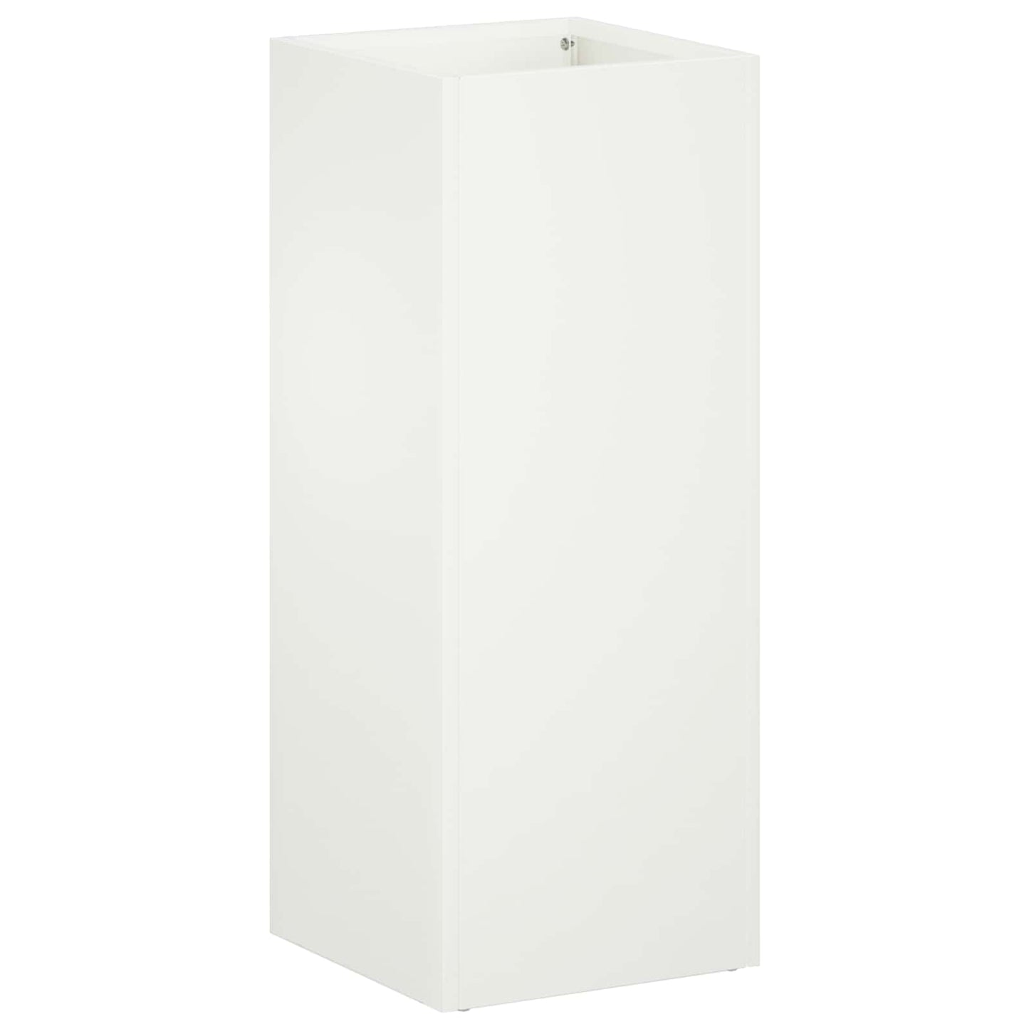 Plantenbak Wit 20 x 20 x 50 cm Koudgewalst staal