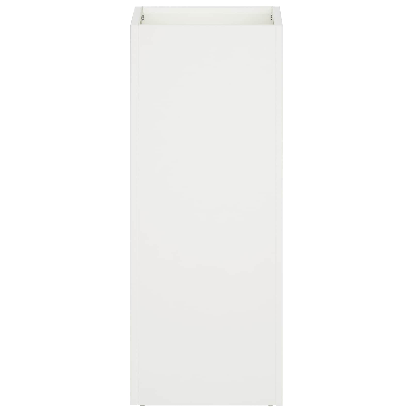 Plantenbak Wit 20 x 20 x 50 cm Koudgewalst staal