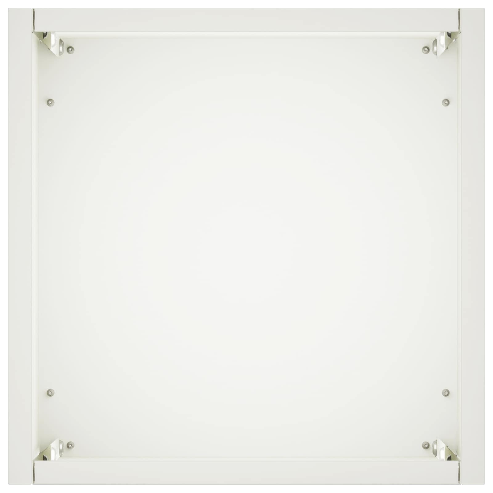 Plantenbak Wit 20 x 20 x 50 cm Koudgewalst staal