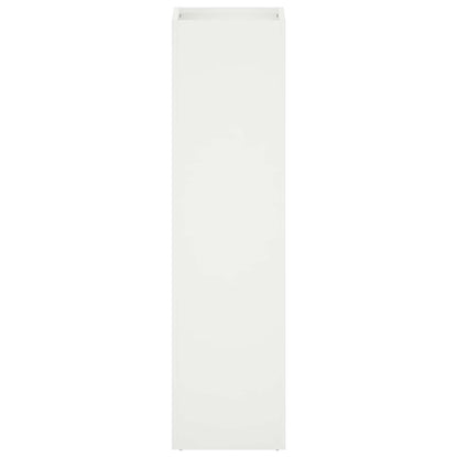 Plantenbak Wit 20 x 20 x 75 cm Koudgewalst staal