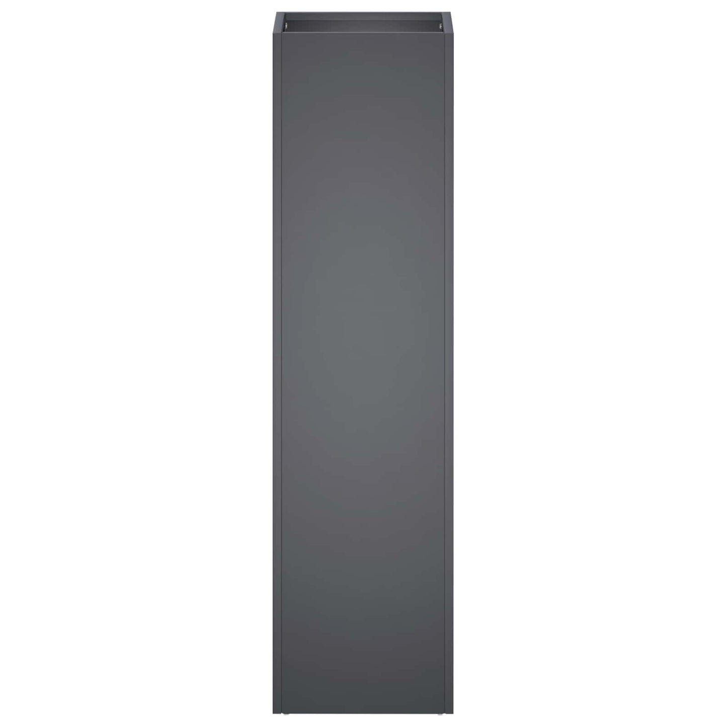 Plantenbak Antraciet 20 x 20 x 75 cm Koudgewalst staal
