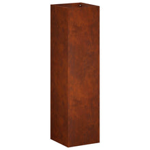 Plantenbak Roestkleurig 20 x 20 x 75 cm weervast staal