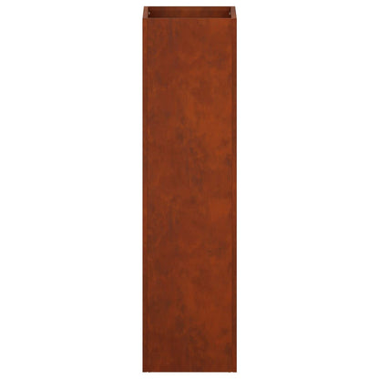 Plantenbak Roestkleurig 20 x 20 x 75 cm weervast staal