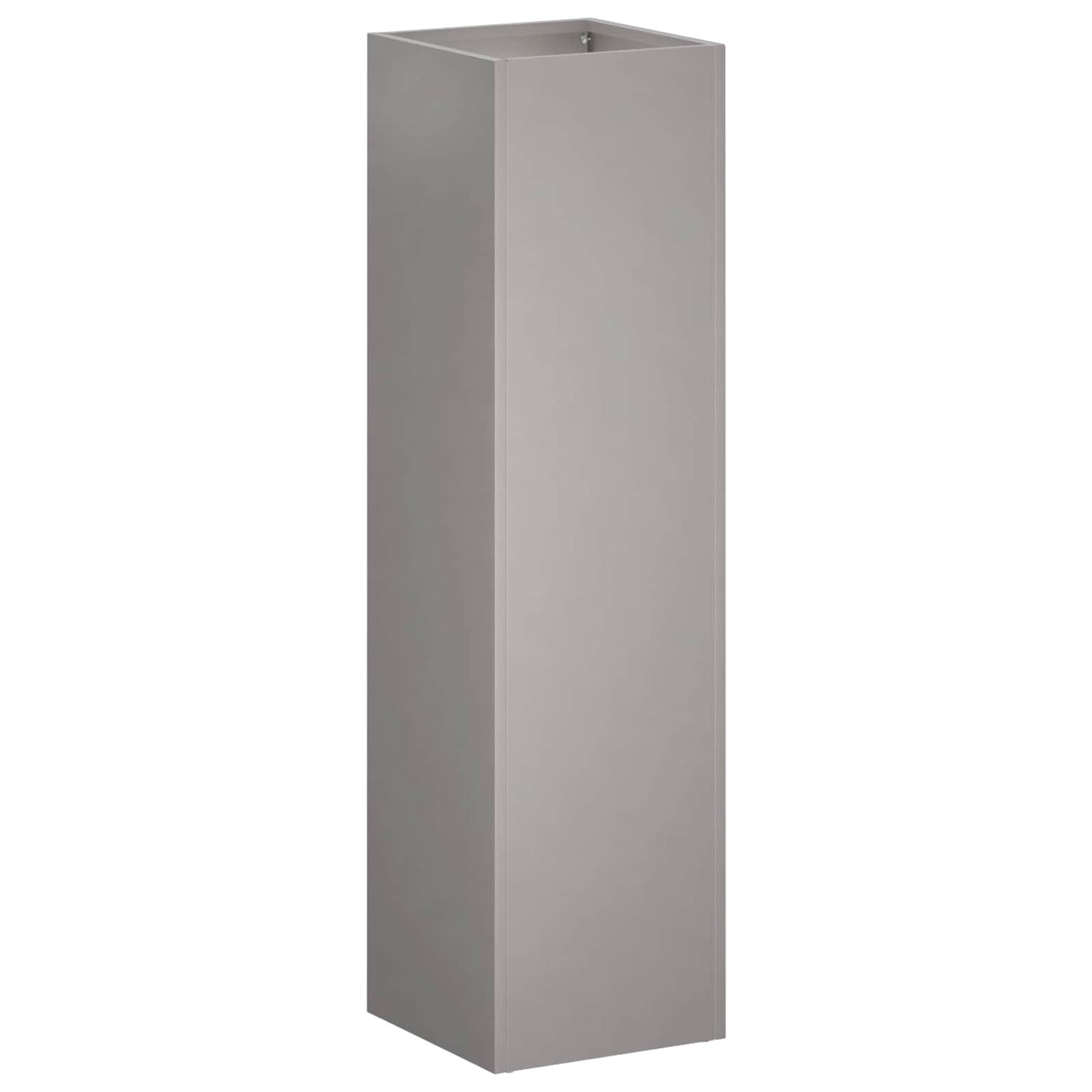 Plantenbak 2 st Roestkleurig 20 x 20 x 75 cm weervast staal