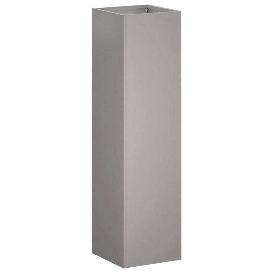 Plantenbak 2 st Roestkleurig 20 x 20 x 75 cm weervast staal
