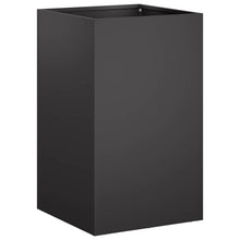 Plantenbak Zwart 30 x 30 x 40 cm Koudgewalst staal