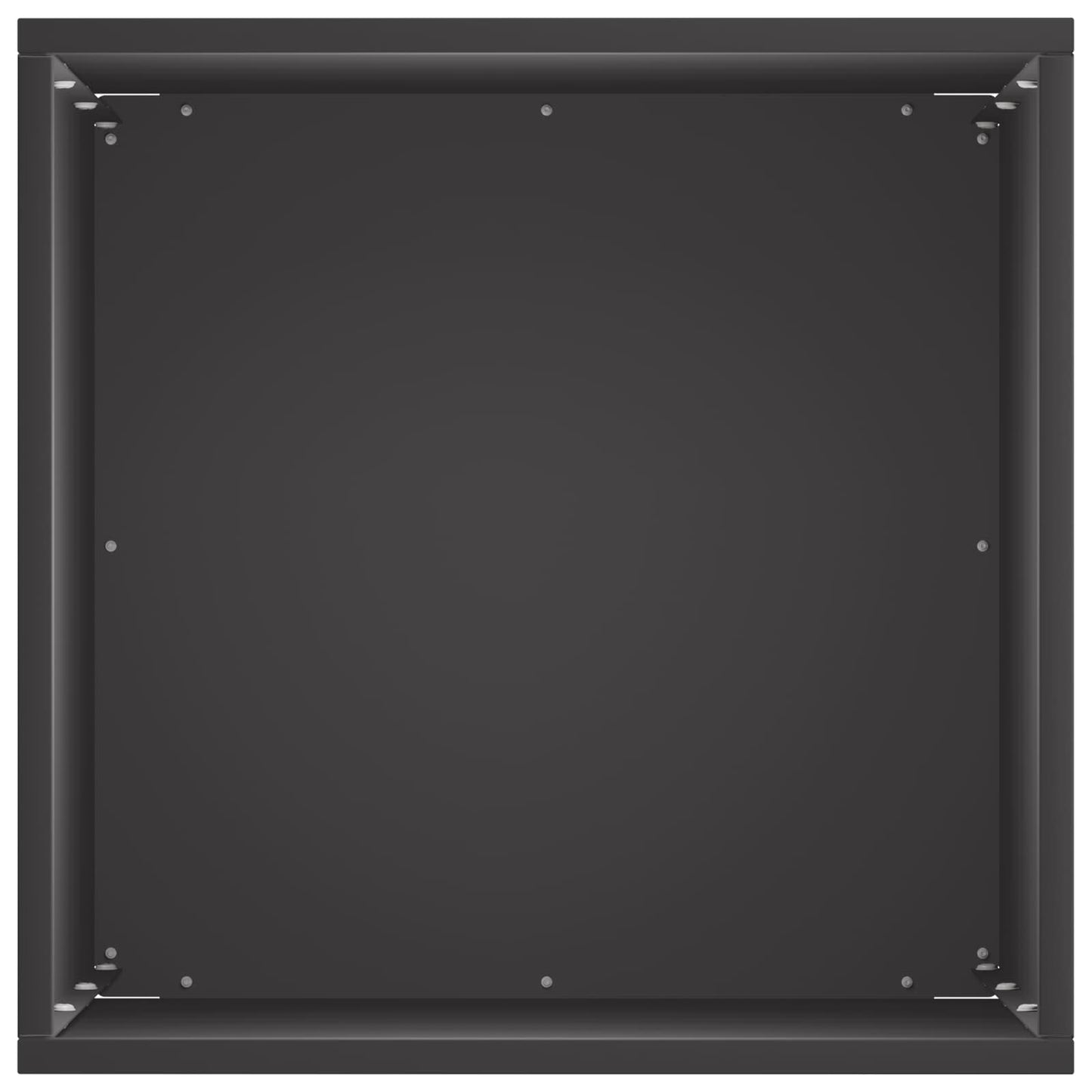 Plantenbak Zwart 30 x 30 x 40 cm Koudgewalst staal