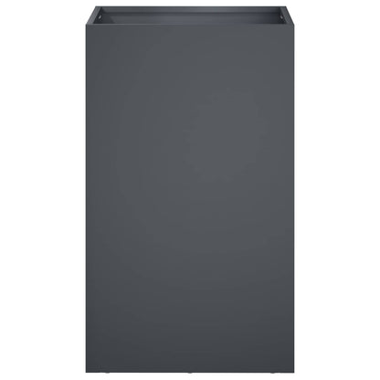 Plantenbak Antraciet 30 x 30 x 40 cm Koudgewalst staal