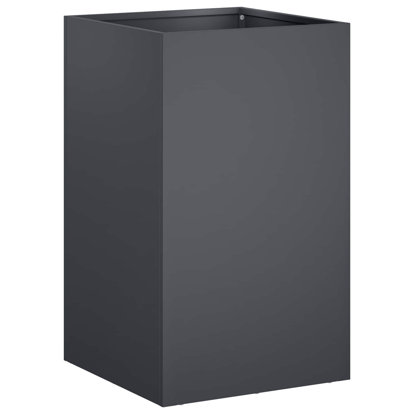 Plantenbak 2 st Antraciet 30 x 30 x 40 cm Koudgewalst staal