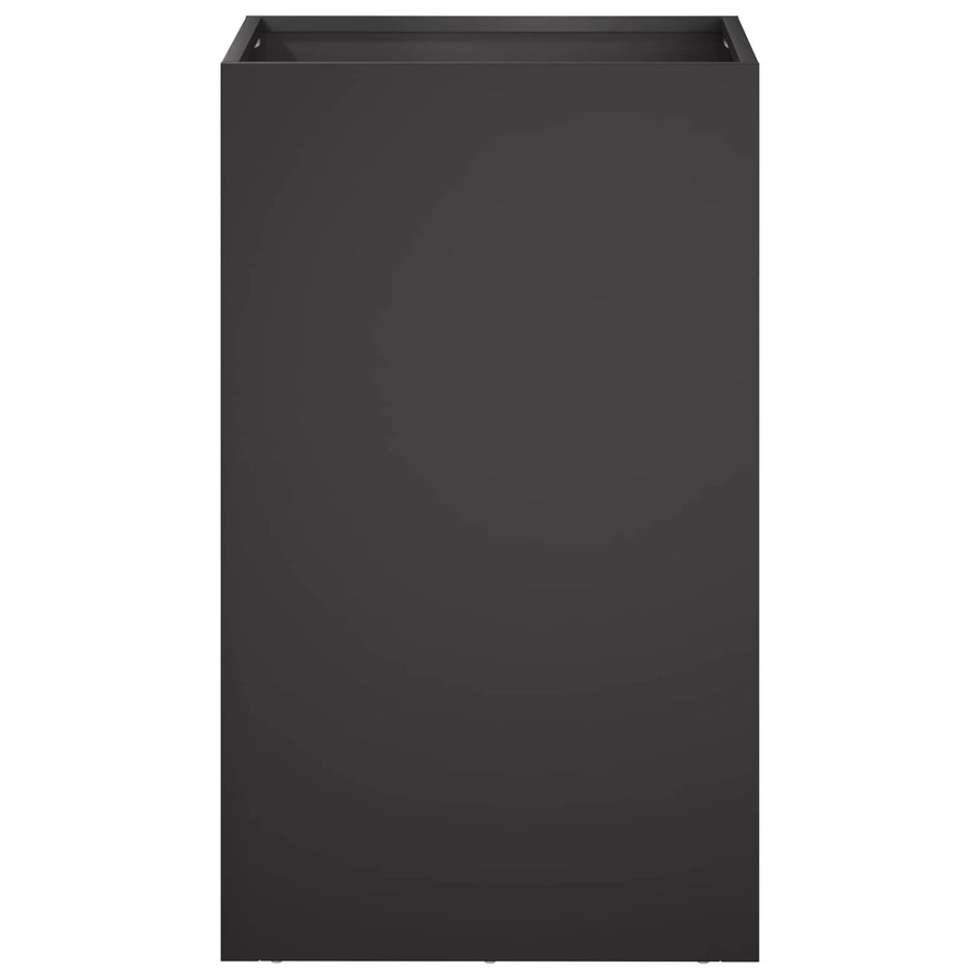 Plantenbak Zwart 30 x 30 x 50 cm Koudgewalst staal