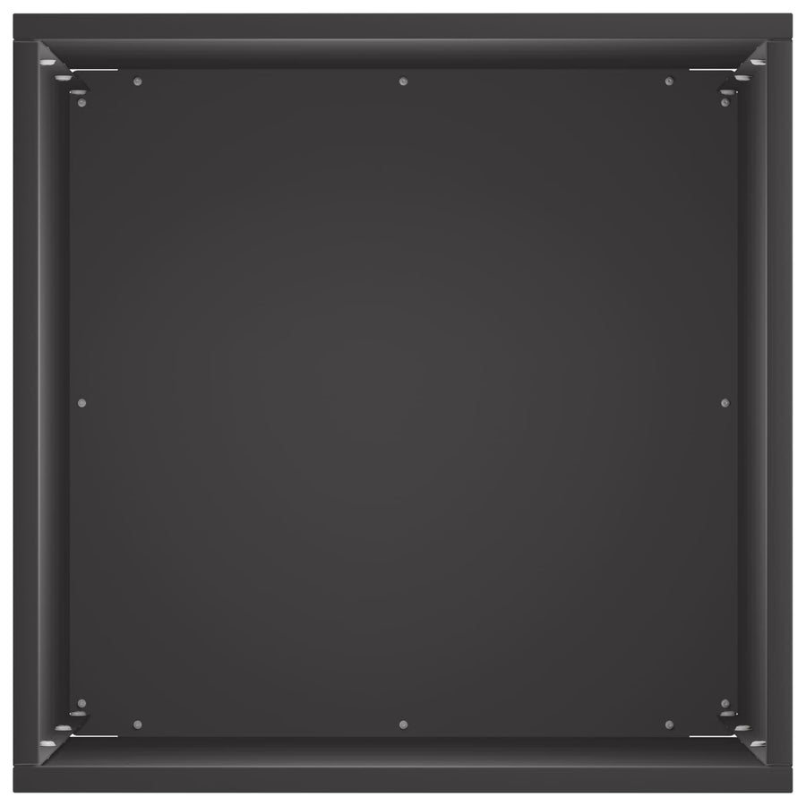 Plantenbak Zwart 30 x 30 x 50 cm Koudgewalst staal