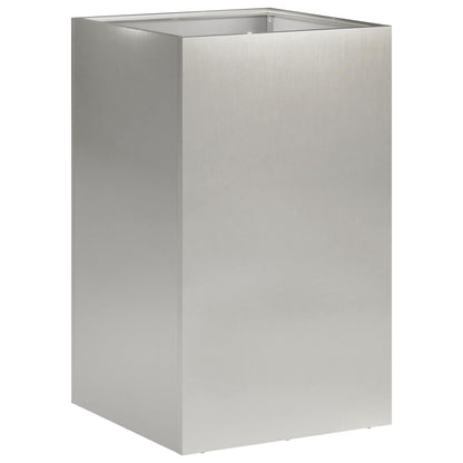Plantenbak zilver 30 x 30 x 50 cm Roestvrij staal