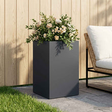 Plantenbak Antraciet 40 x 40 x 50 cm Koudgewalst staal