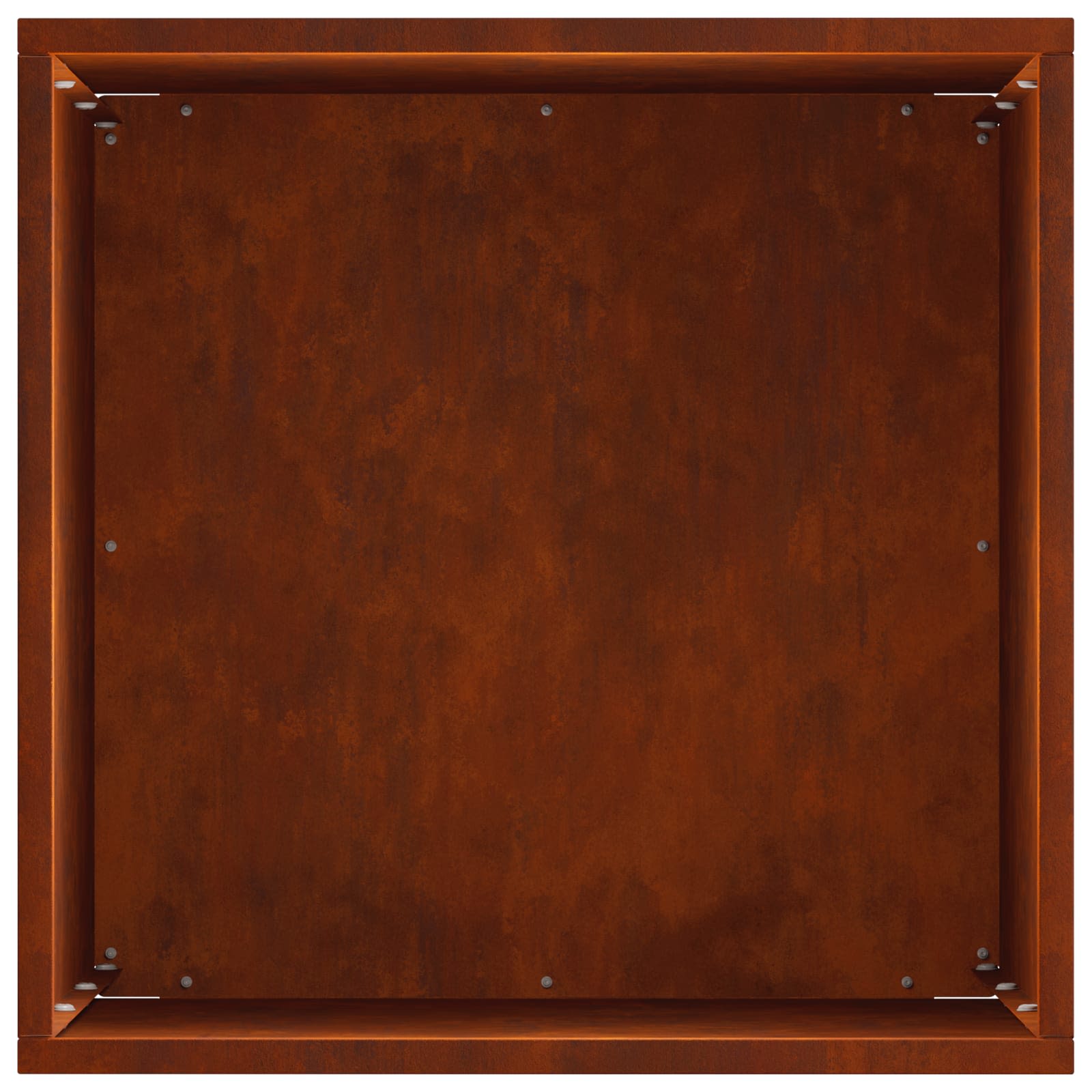 Plantenbak Roestkleurig 40 x 40 x 50 cm weervast staal
