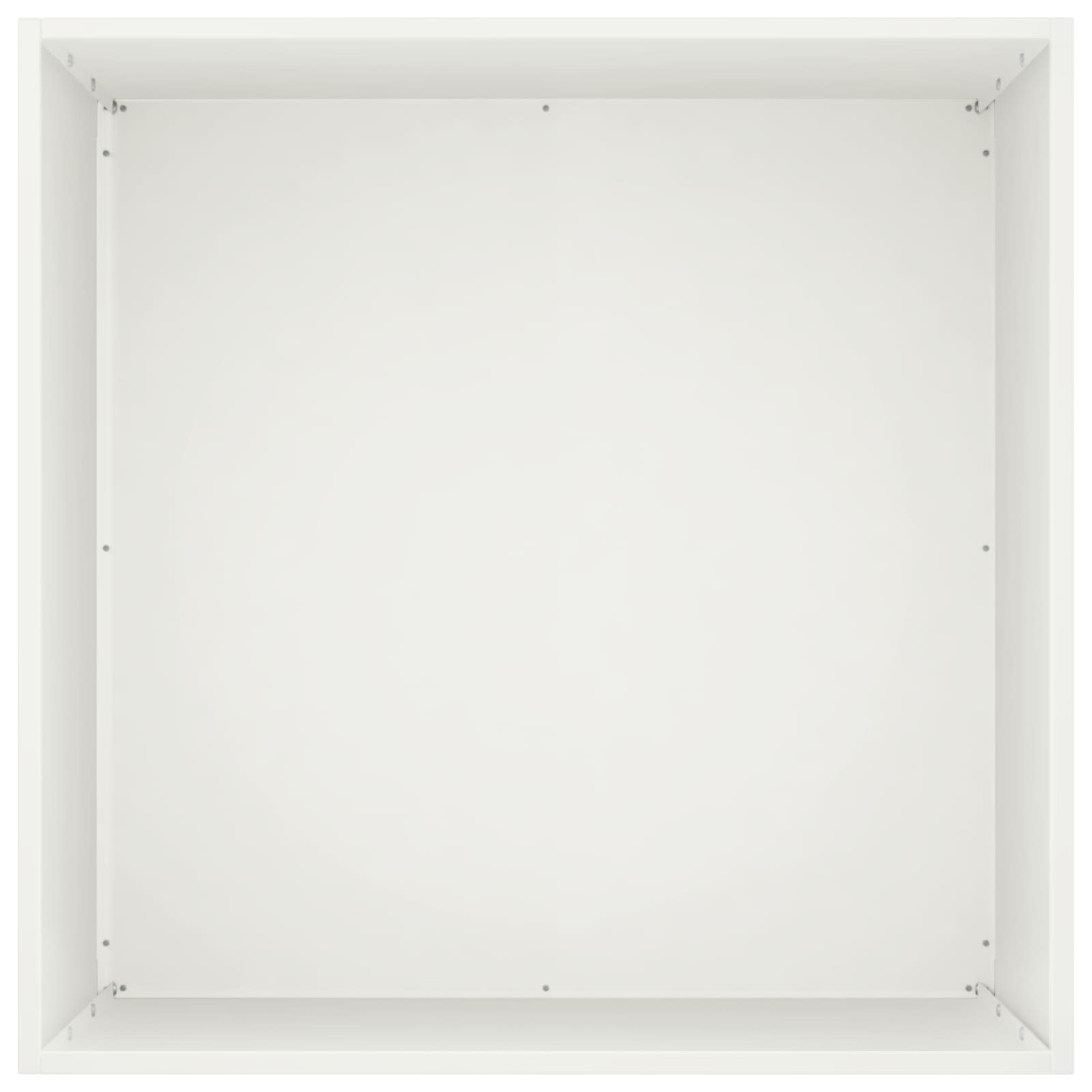 Plantenbak Wit 40 x 40 x 75 cm Koudgewalst staal