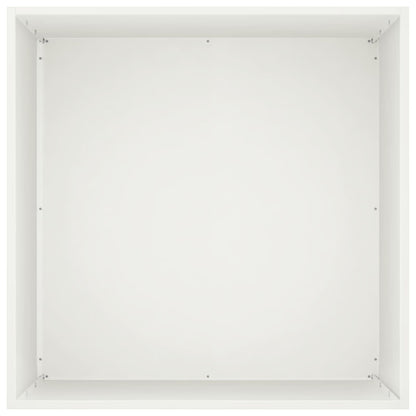 Plantenbak Wit 40 x 40 x 75 cm Koudgewalst staal