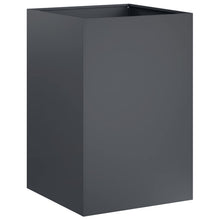 Plantenbak Antraciet 40 x 40 x 75 cm Koudgewalst staal