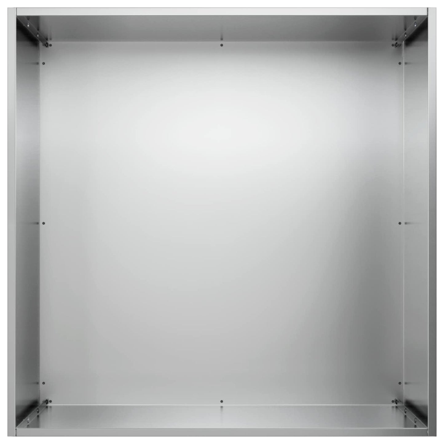 Plantenbak 2 st zilver 40 x 40 x 75 cm Gegalvaniseerd staal
