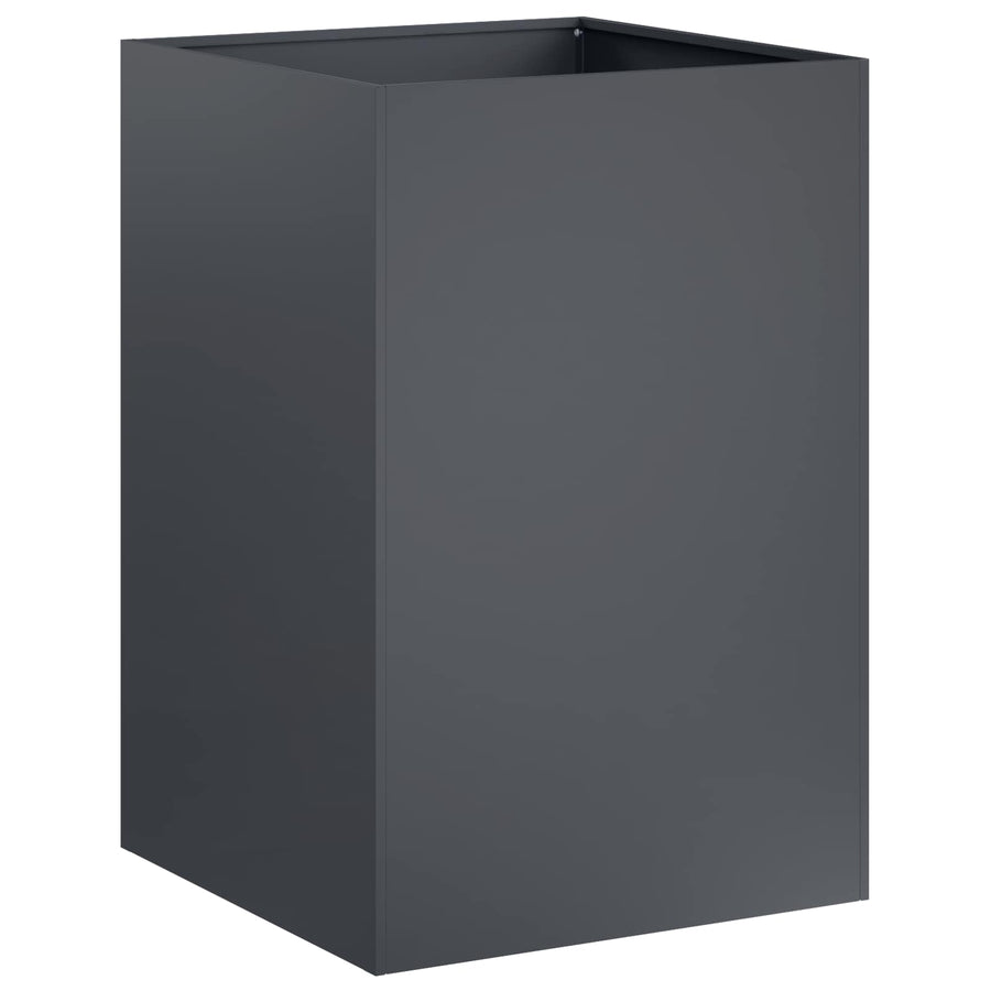 Plantenbak Antraciet 50 x 50 x 75 cm Koudgewalst staal
